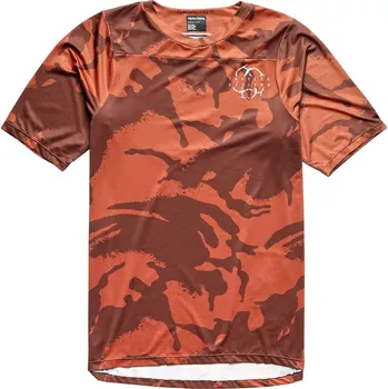 cyklistický dres TLD DRES S KRÁTKÝM RUKÁVEM SKYLINE SHADOW CAMO BRICK (31949101) 2XL