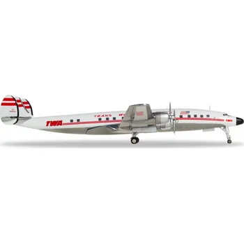Plastikový model Herpa - Lockheed L-1649-98-09 Starliner, Trans World Airlines, "1960s", USA, 1/200