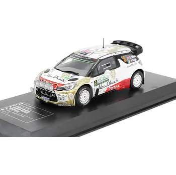 autíčko Citroen DS3 WRC #3 Rally Argentina 2015 1:43 - The Diecast Club Citroen DS 3 WRC No.3 Rally Argentina 2015 Meeke / Nagle - kovový model auta