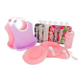 Twistshake Jídelní sada - holka