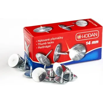 Přípínáčky HODAN 201, 14mm, 100ks