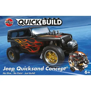 Plastikový model Jeep "Quicksand" Concept - Airfix Quick Build J6038