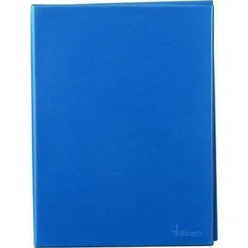 VICTORIA OFFICE Desky s rychlosvorkou, modrá, na šířku, A4, VICTORIA