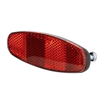 odrazka na nosič velkoplošná FORCE 105x31mm - Červená, 105x31mm