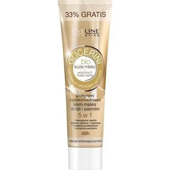 Péče o ruce Eveline Cosmetics, Glycerinový superkoncentrovaný krém na ruce a nehty 5v1 100ml