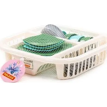 Figurka Polesie Nádobíčko Alice safari s odkapávačem pro 4 osoby (V3) 30 dílů