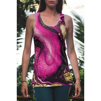 UTOPY Dámské Dámské sportovní tílko Pink Joy Velikost: XXL