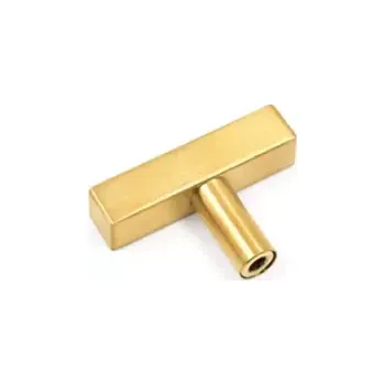 Madlo do koupelny Nerezové madlo knop 50mm zlaté 12x12mm (MD250G)