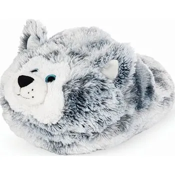 plyšák Cozy Noxxiez CS902 Husky - hřejivý plyšový pantofel
