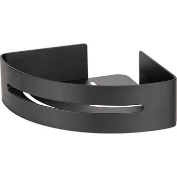 Koupelnový nábytek Wenko Rohová hliníková koupelnová police BIVIO, montáž bez vrtání