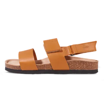 Pánské sandále Vasky Sany Caramel - Pánské kožené sandály světle hnědé | česká výroba ze Zlína 42 EU