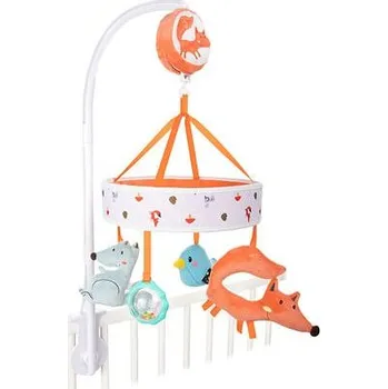 Hračka pro nejmenší Canpol babies Plyšový kolotoč s melodiemi FOX