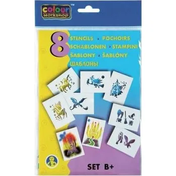 Arka Šablona k foukacím fixům sada B – pohádkové bytosti