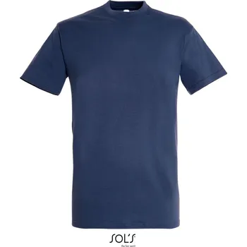 Pánské tričko SOL'S Pánské tričko Regent Barva: Modrá denim, Velikost: L
