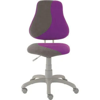 Dětská rostoucí židle FUXO, fialová / šedá