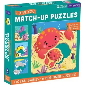 Puzzle Match-Up Puzzle - Mláďata z oceánu