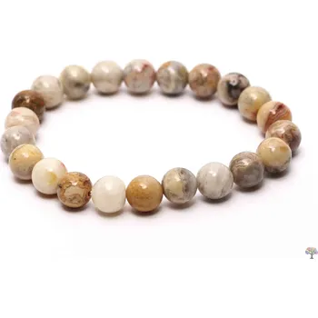 Náramek Magieprirody.cz Náramek Achát krajkový crazy lace 8 mm kuličky #671 - z přírodních kamenů