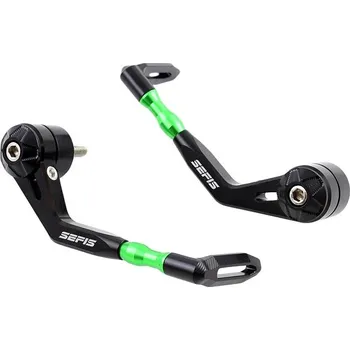 Chránič řídítek pro čtyřkolku SEFIS Race CNC chrániče páček Kawasaki - zlaté