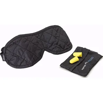 Péče o oční okolí Cocoon oční maska Eye Shades black s ucpávkami