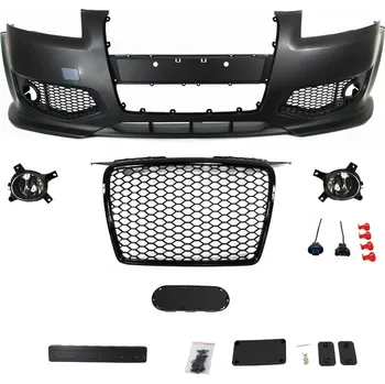 Nárazník JOM přední nárazník pro Audi A3 (typ 8P/8PA), r.v. 2005-2008 včetně mřížky, mlhovek, kryty mlhovek a kryt tažného háku