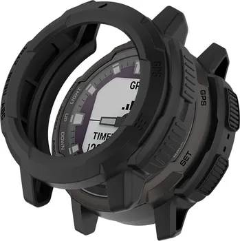 Příslušenství k chytrým hodinkám VSECHNONAMOBIL 80871 TPU HALF COVER Kryt pro Garmin Instinct Crossover černý