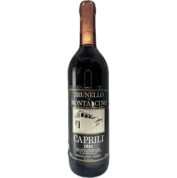 Víno Archivní víno 1981 Brunello di Montalcino, Caprili, 0,75l