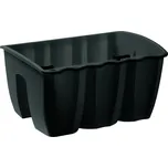 Prosperplast Truhlík na zábradlí CROWN 40 cm antracitová 12 l