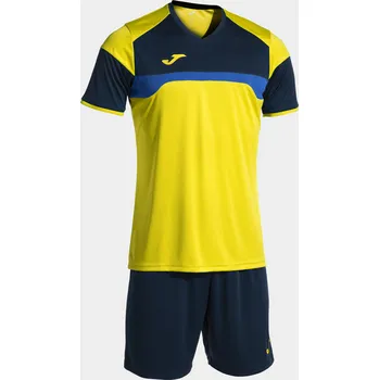 Set JOMA Danubio III dres a trenky žluto tmavě modrý Velikost: L