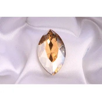 Dětské navlékací korálky Skleněný šaton 17x30mm - č.313