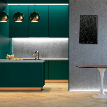 Obraz Kamohome Dřevěný obraz na zeď v abstraktním stylu CALM Barva: Červená