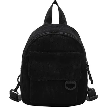 Městský batoh Manšestrový batůžek do města Barva (Varianta): Černá