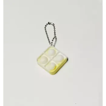 POP IT POP IT antistresová klíčenka - ČTVEREC 4 (Značka: JK-ZMM)