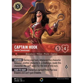 Karetní hra Captain Hook 214/204 - Into the Inklands