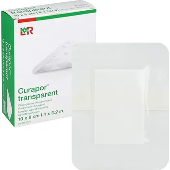 Náplast Lohmann & Rauscher Curapor Transparent 10 x 8 cm