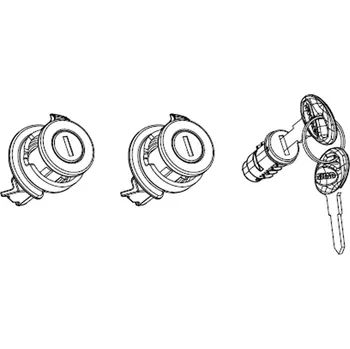 Pouzdro na brýle Downgradable lock and red key replacement system shad 203134r1