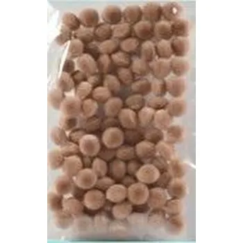 Set školních potřeb Pompony jasnobrązowe 10mm 100szt