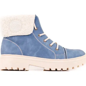 Dámská treková obuv Dámské traperky s kožíškem GD-TL41BL Velikost: 39