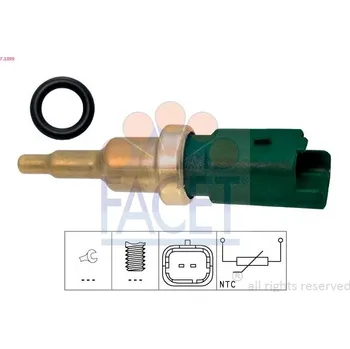 Čidlo automobilu Snímač, teplota chladiva FACET 7.3399