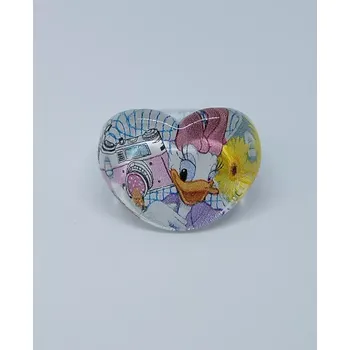 Prsten Prstýnek - MICKEY MOUSE SRDÍČKO - DAISY 2 - S vadou 1 (Značka: ZHEJIANG)