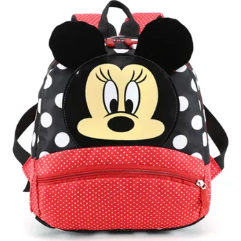 Dětský batoh Batůžek (L) - MICKEY MOUSE - ČERVENÝ (Značka: WONDER TOY)