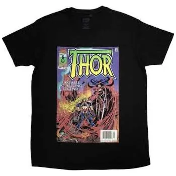 Merch Marvel Comics: Marvel Comics Unisex T-shirt: Thor Living Legend Comic Cover (xx-large) XXL
