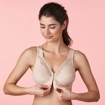 Podprsenka Blancheporte Podprsenka Posture Control se zapínáním vpředu, bez kostic tělová 75C