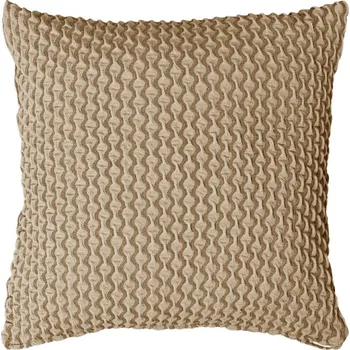 Povlak na polštářek Astoreo Povlak na polštářek Malaga 2 ks 40 x 40 cm světle hnědá 40x40 cm