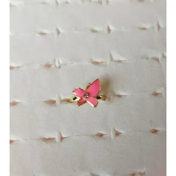 Prsten Nastavitelný prstýnek - ZLATÝ 38 - (S) (Značka: ZHEJIANG)