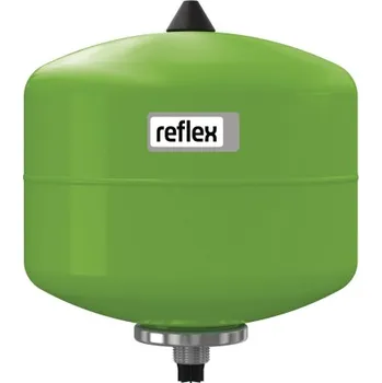 Expanzní nádoba Reflex Refix DD 8 průtočná membránová tlaková expanzní nádoba, 8 l, zelená, 10/4 bar 7308000