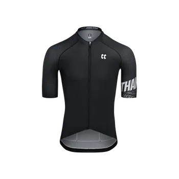 cyklistický dres KALAS STYBY - THANK YOU | Cyklistický dres AERO | black | Velikost: 3+