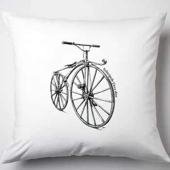 Polštář Polštář - Velocipede Circa 1870 Typ povlaku: Plyš