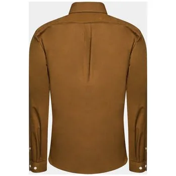 Pánská košile Lindbergh Košile 30-203174 Hnědá Slim Fit S