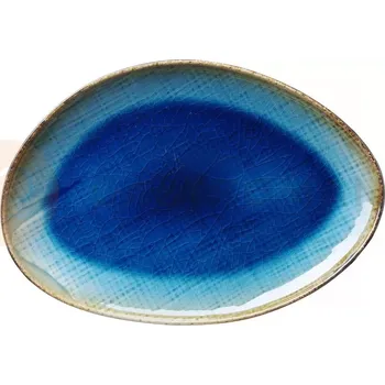 Talíř Talíř s nepravidelným tvarem, 270x190 mm | FINE DINE, Lazur