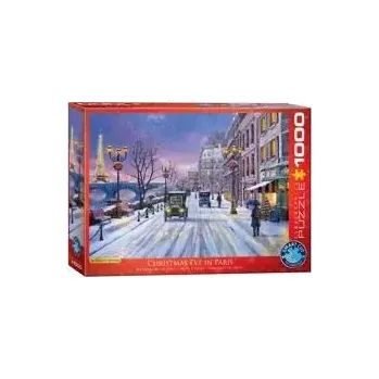 Puzzle Vánoce v Paříži - Puzzle Eurographics (Puzzle 1000 dílků)